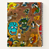 日本のテーマ ノートブック (裏面)