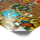 日本のテーマ フォトプリント            (角)