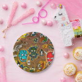 日本のテーマ ペーパープレート (パーティー)