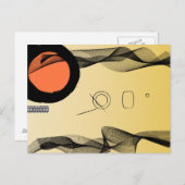 日本のテーマ ポストカード (正面/裏面)