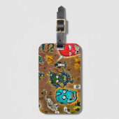 日本のテーマ ラゲッジタグ (正面縦)