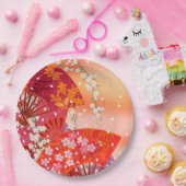 日本のデザインパーティー紙プレート ペーパープレート (パーティー)