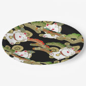 日本のデザインパーティー紙プレート ペーパープレート (アングル)