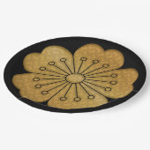 日本のデザインパーティー紙プレート ペーパープレート (アングル)