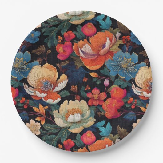 日本のデザインパーティー紙プレート ペーパープレート (正面)