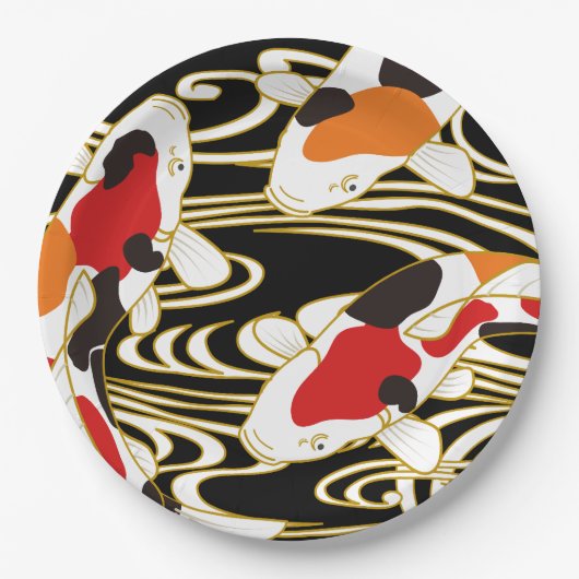 日本のデザインパーティー紙プレート ペーパープレート (正面)