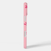 日本のトンボ模様、淡い珊瑚色ピンク Case-Mate iPhoneケース (裏面 / 右)