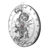 日本のドラゴン – スタイル ダーツボード (正面右)