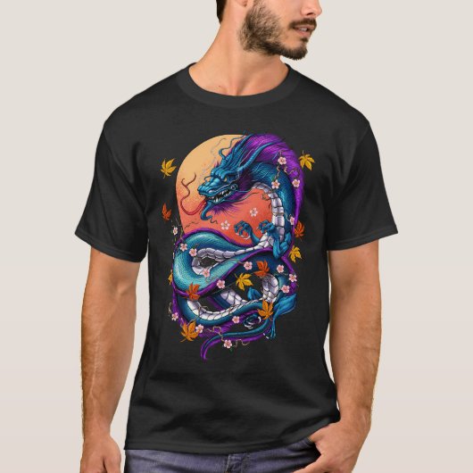 日本のドラゴン Tシャツ (正面)