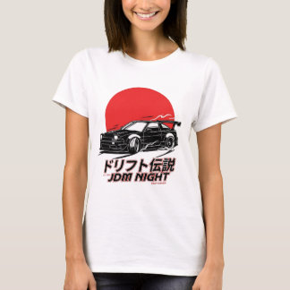 日本のドリフトカルチャーストリートレーシングの雰囲気 Tシャツ