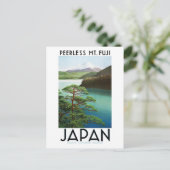 日本のビンテージポストカード 富士山 ポストカード (スタンド正面)