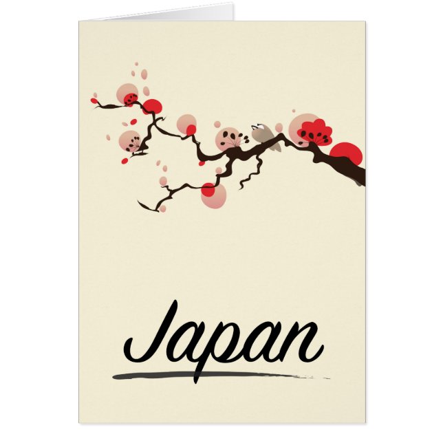 日本のビンテージ旅行ポスター (正面)