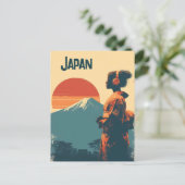 日本のビンテージ ポストカード (スタンド正面)