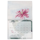 日本のフローラヴィンテージ カレンダー (3月 2026)