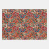 日本のフローラ系列 ラッピングペーパーシート (正面3)