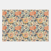 日本のフローラ系列II ラッピングペーパーシート (正面2)