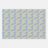 日本のフローラ ラッピングペーパーシート (正面3)