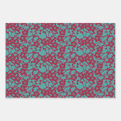 日本のフローラ ラッピングペーパーシート (正面2)