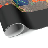 日本のプリントアンティーク型包み紙 ラッピングペーパー (ロールコーナー)