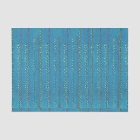 日本のプリントブルーティッシュペーパー 薄葉紙 (正面)