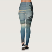 日本のプリントレギンス レギンス (裏面)