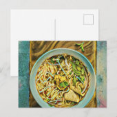 日本のラーメン愛好家 ポストカード (正面/裏面)