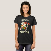 日本のラーメン猫 Tシャツ (正面フル)