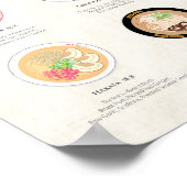 日本のラーメン25種、竹、16「X20」ポスター ポスター (角)