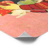 日本のレトロ広告。 ポスター (角)