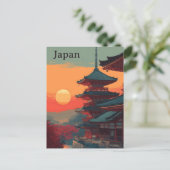 日本のレトロ ポストカード (スタンド正面)