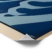 日本のヴィンテージアート，シルク絵を描紙，恋人 ポスター (角)