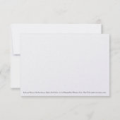 日本の七宝焼「四季」クラシックアート サンキューカード (裏面)