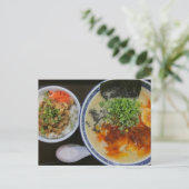 日本の丈夫なランチ ポストカード (スタンド正面)