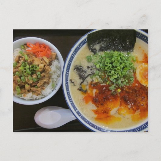 日本の丈夫なランチ ポストカード (正面)