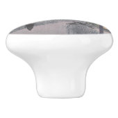 日本の不忍峠の夕暮れ セラミックノブ (側面)