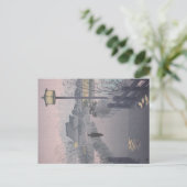 日本の不忍峠の夕暮れ ポストカード (スタンド正面)