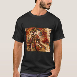 日本の不死鳥芸者アート | 神話デザイン Tシャツ