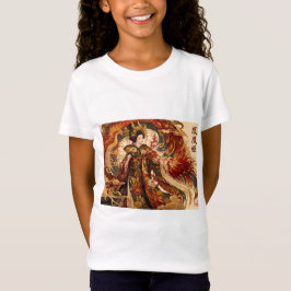 日本の不死鳥芸者アート | 神話デザイン Tシャツ