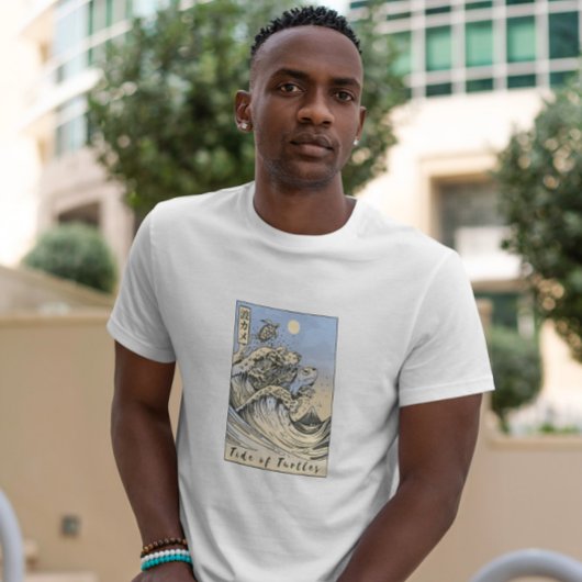 日本の亀波 Tシャツ