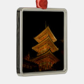日本の京都にある仏塔 メタルオーナメント (右)