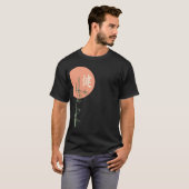 日本の伝統的なプリントのTシャツ Tシャツ (正面フル)