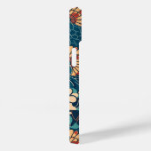 日本の伝統的なヴィンテージデザインを使用したアート作品　花 Case-Mate iPhoneケース (裏面 / 右)