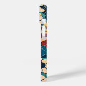 日本の伝統的なヴィンテージデザインを使用したアート作品　花 Case-Mate iPhoneケース (裏面 / 左)