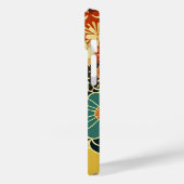 日本の伝統的なヴィンテージデザインを使用したアート作品 花 Case-Mate iPhoneケース (裏面 / 左)