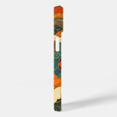 日本の伝統的なヴィンテージデザインを使用したアート作品 雲 Case-Mate iPhoneケース (裏面 / 右)