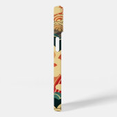 日本の伝統的なヴィンテージデザインを使用したアート作品 雲 Case-Mate iPhoneケース (裏面 / 右)