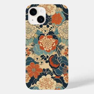 日本の伝統的なヴィンテージデザインを使用したアート作品 Case-Mate iPhone 14ケース