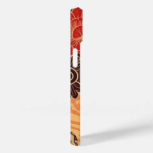 日本の伝統的なヴィンテージデザインを使用したアート作品 Case-Mate iPhoneケース (裏面 / 右)