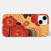 日本の伝統的なヴィンテージデザインを使用したアート作品 Case-Mate iPhoneケース (裏面 (横))