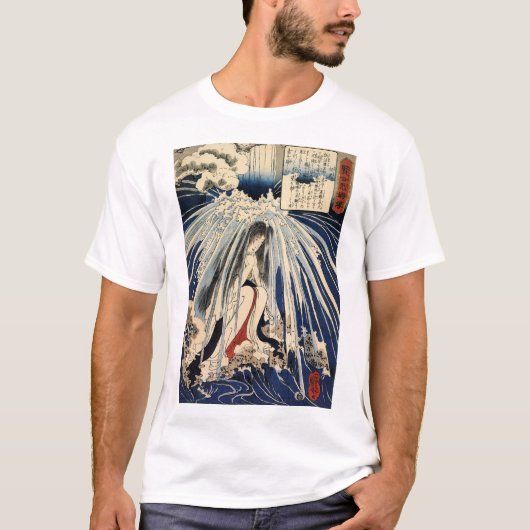日本の伝統的な絵画 Japanese traditional paintings Tシャツ (正面)